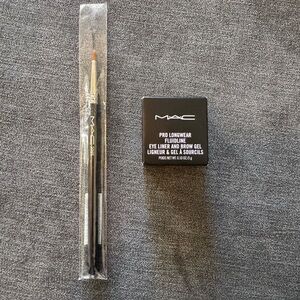 MAC Cosmetics Pro Longwear Fluidline Eyeliner - Black and brush